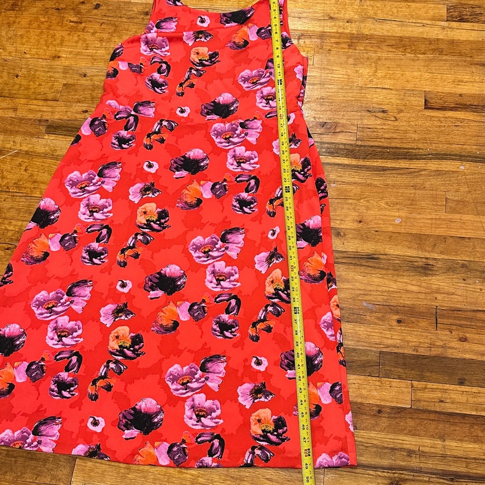 Banana Republic Floral Red Maxi Dress size 20W - Picture 11 of 15